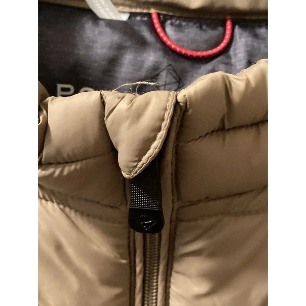 Point Zero Ultralight Vest Mens S Olive Green Packable Windproof Waterproof‎